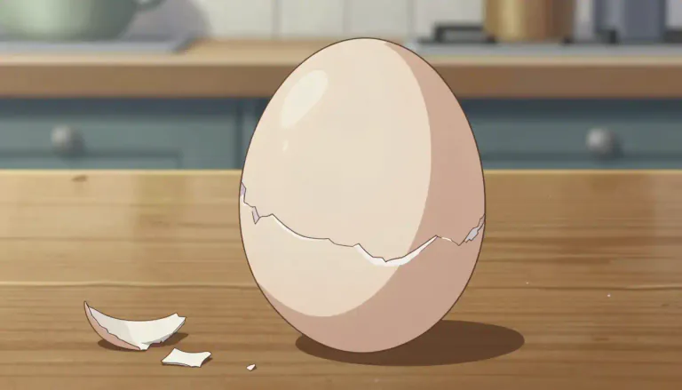Visual representation of "eggshell" - The outer covering of a bird's egg, often hard and fragile