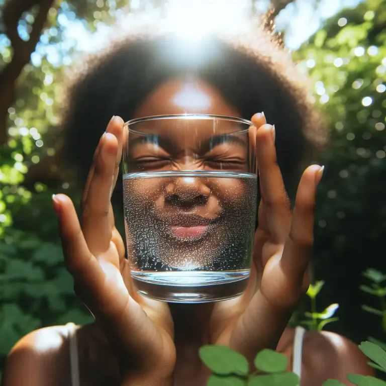 Visual representation of "turbidity" - The measure of the degree to which the water loses its transparency due to the presence of suspended particulates.