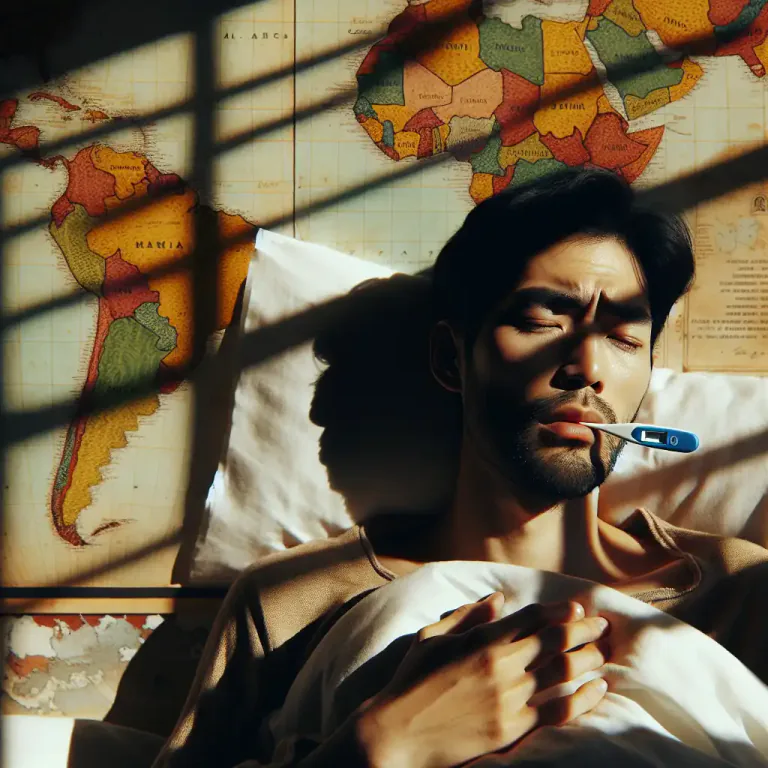 Visual representation of "fever" - A type of infectious disease characterized by fever, such as dengue or yellow fever