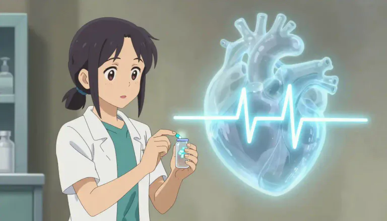Visual representation of "antiarrhythmic" - A type of medication that helps to correct irregular heartbeats.