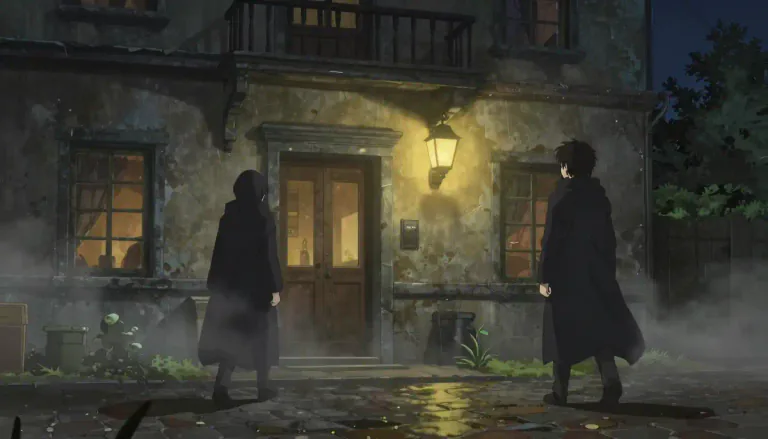 Visual representation of "assignation" - An agreement to meet someone, usually secretly