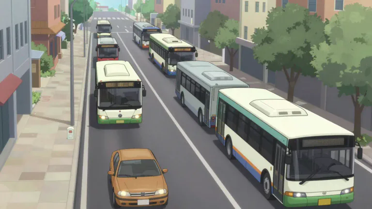 Visual representation of "unidirectional" - Referring to a transport route that allows movement in only one direction.