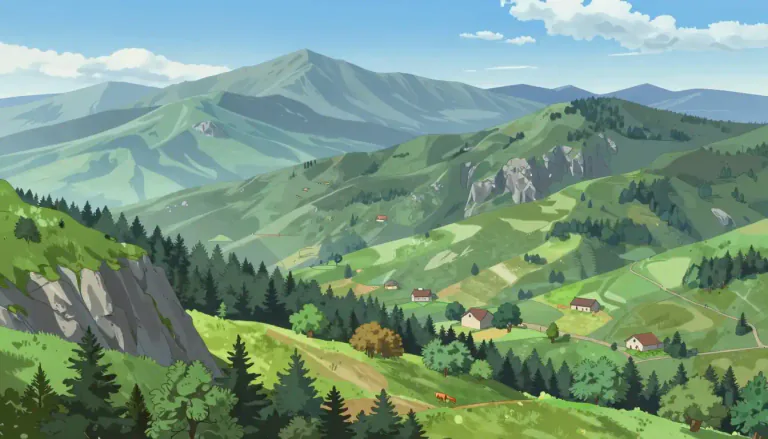 Visual representation of "apennine" - A mountain range in Italy that runs the length of the peninsula, known for its natural beauty and diverse ecosystems.