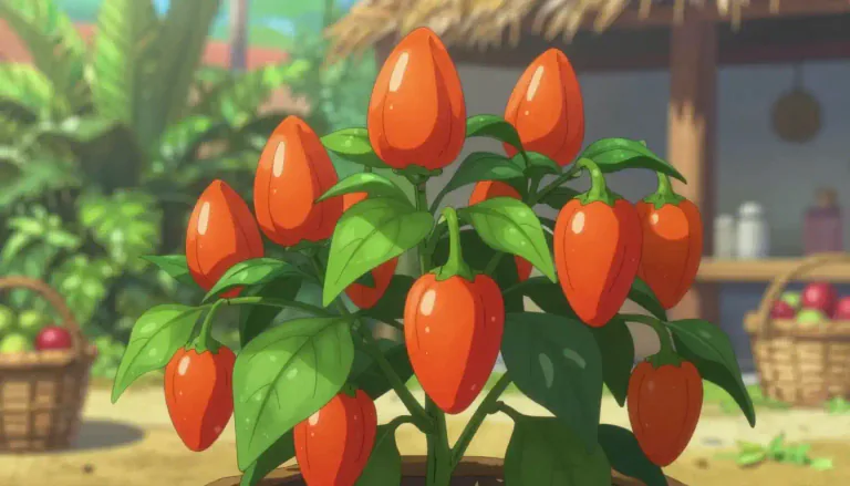 Visual representation of "habanero" - A variety of chili pepper originating from the Amazon, cultivated primarily in Mexico and the Caribbean.