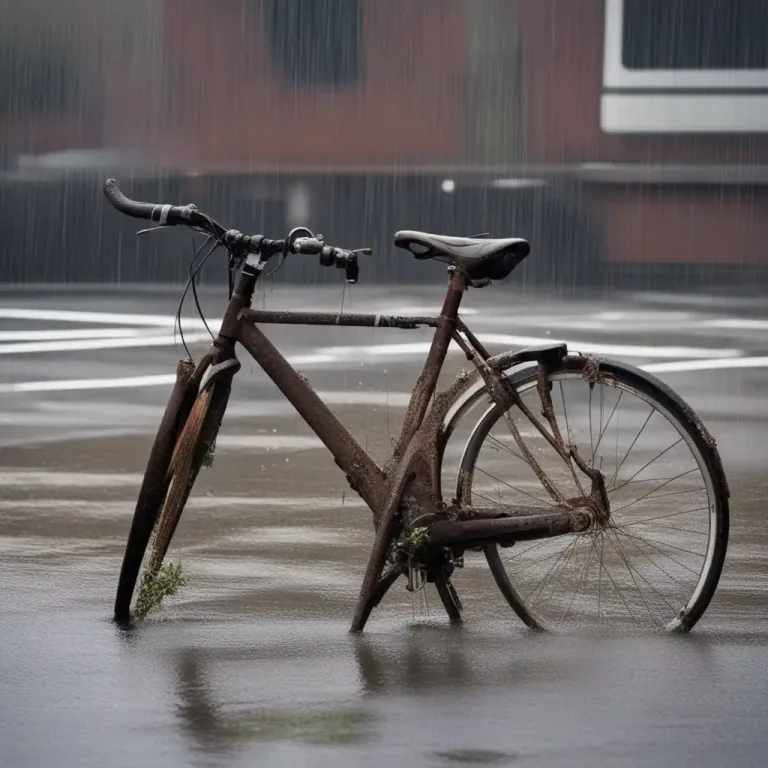Visual representation of "rust" - The reaction of iron or steel with moisture and air causing a reddish-brown substance to form on the surface