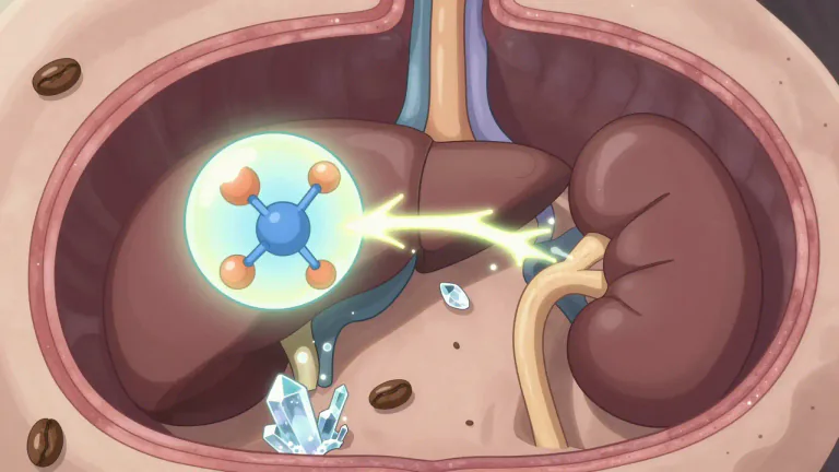 Visual representation of "xanthine" - A purine base that is an intermediate in the metabolism of caffeine and uric acid, found in various tissues.
