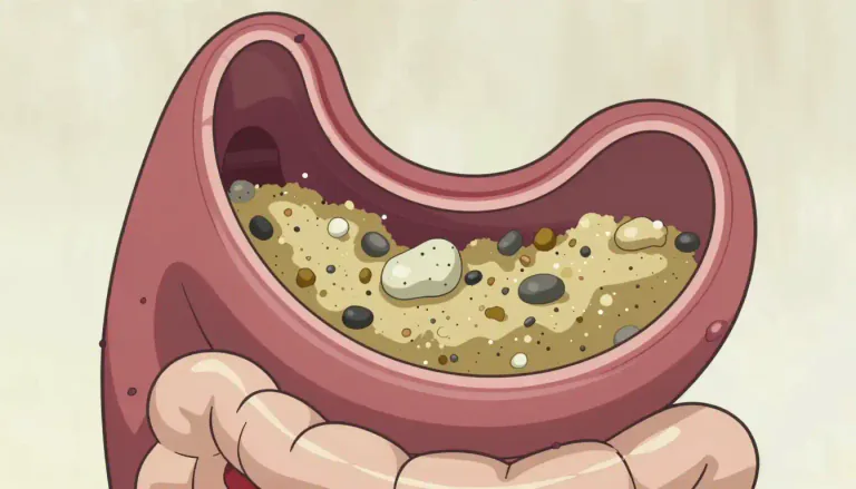 Visual representation of "gizzard" - The part of a bird's stomach that grinds food