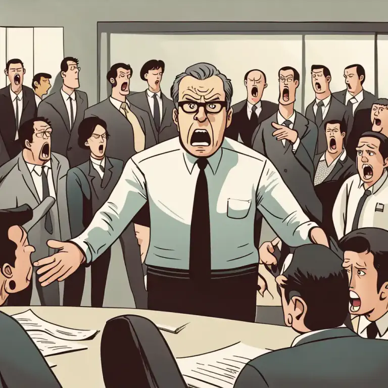 Visual representation of "shout" - To order or command someone loudly