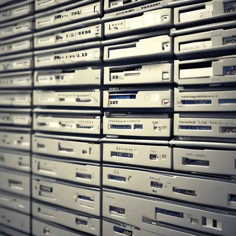 Visual representation of "locker" - An area in a website or computer system where you can store information.