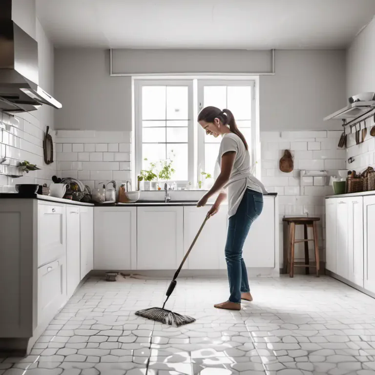 Visual representation of "whiter than white" - Being extremely clean