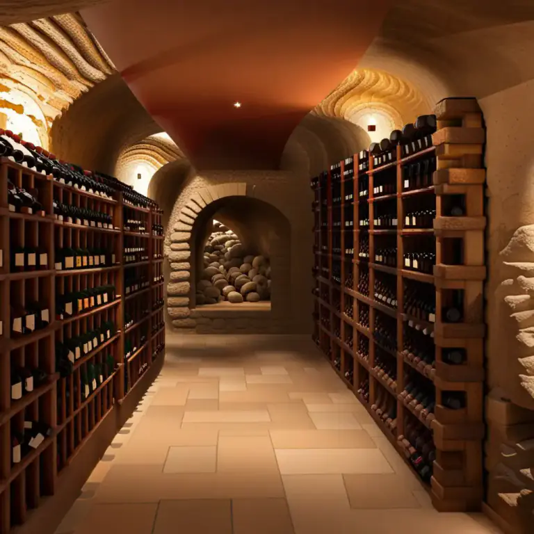 Visual representation of "crypt" - A room or compartment, often built underground, used for storage or shelter