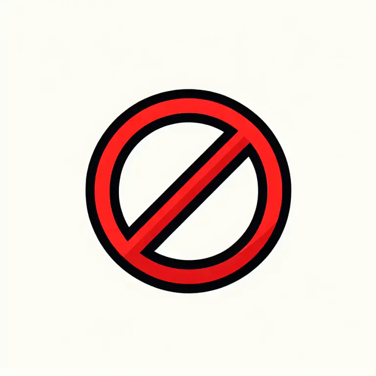 Visual representation of "of course not" - Used to express strong denial, disagreement, or refusal, sometimes in an irritated or impatient manner
