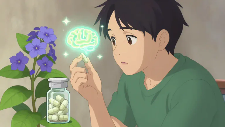 Visual representation of "vinpocetine" - Vinpocetine is a synthetic derivative of the alkaloid vincamine, used as a dietary supplement for improving cognitive function and enhancing memory.