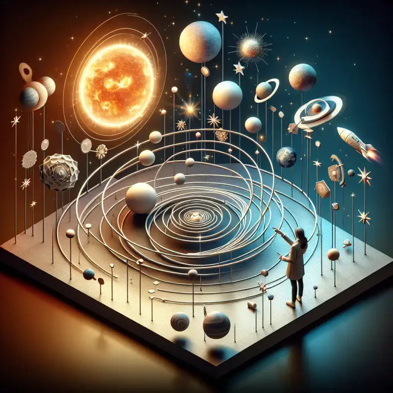 Visual representation of "atomism" - A method of analysis that breaks complex systems down into simpler, distinct parts.