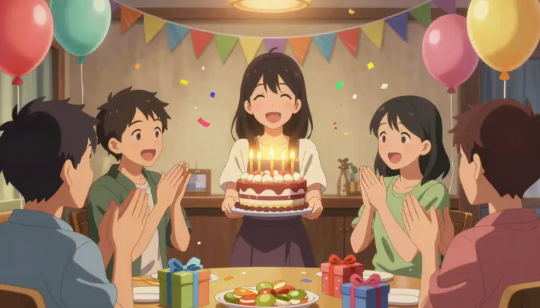 Visual representation of "celebrate" - To do something special or enjoyable for an important event, person, or occasion