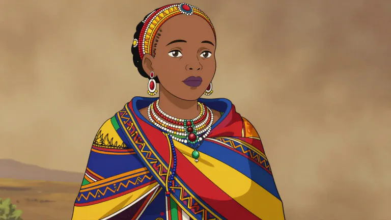 Visual representation of "swazi" - Referring to a member of the ethnic group native to Eswatini, also known as Swaziland.