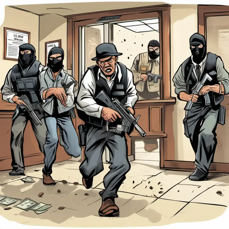 Visual representation of "armed to the teeth" - Fully equipped with weapons or an excessive amount of something.