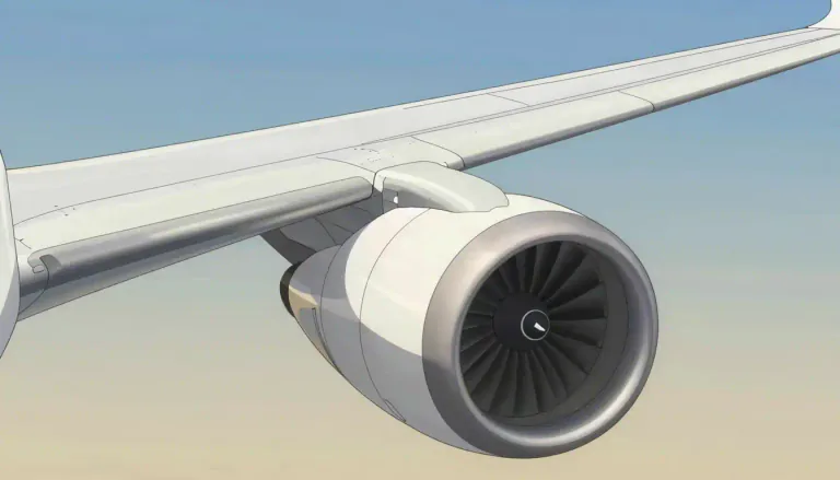 Visual representation of "nacelle" - A nacelle is a streamlined structure that houses an engine or other equipment, especially in an aircraft or wind turbine.