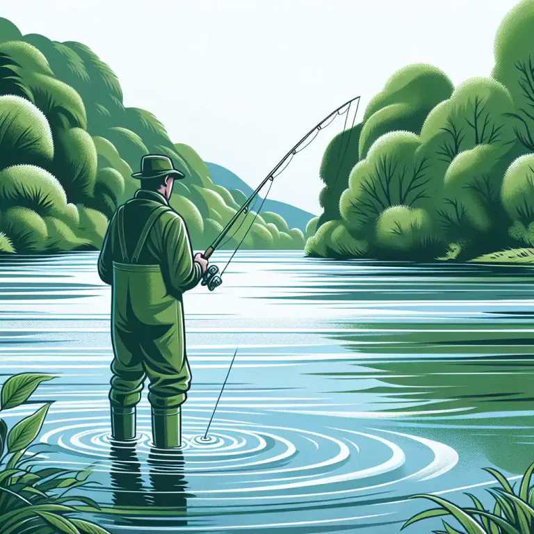 Visual representation of "wader" - A pair of waterproof boots or trousers used especially by people who fish.