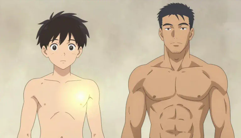 Visual representation of "testosterone" - A hormone produced mainly by boys and men that makes them develop male characteristics.