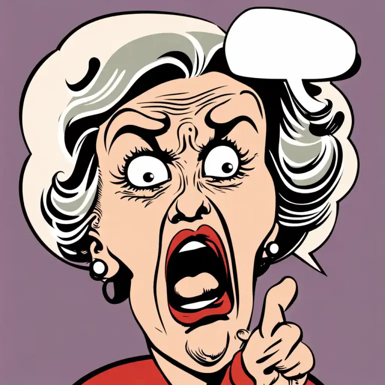 Visual representation of "cow" - A term of offence for a woman