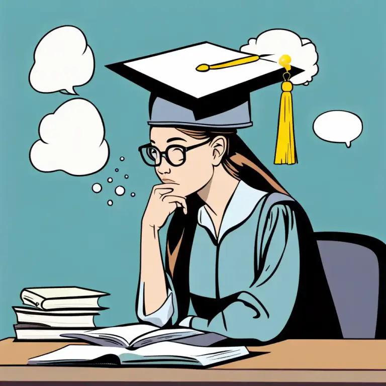 Visual representation of "put/set/turn your mind to something" - To concentrate or focus on something