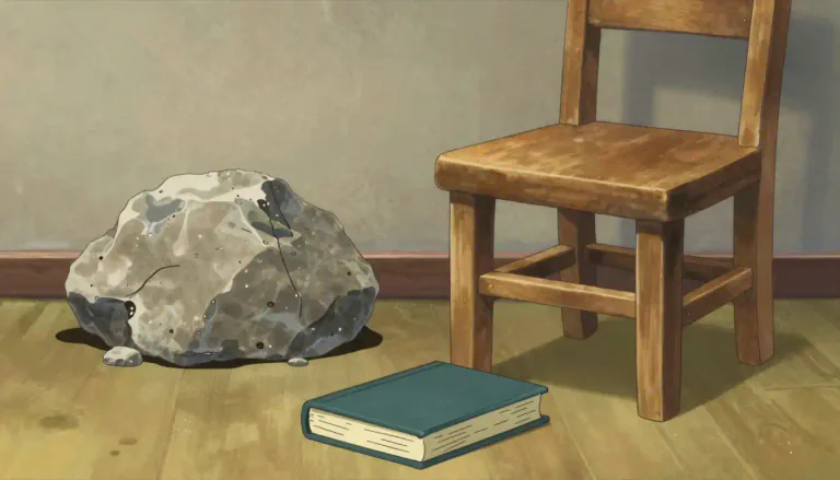 Visual representation of "inanimate" - Not alive, especially not in the manner of animals and humans.