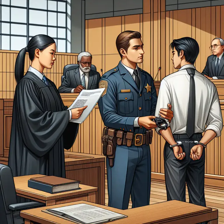 Visual representation of "precept" - A legal writ or warrant