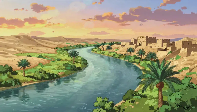 Visual representation of "tigris" - The Tigris is a major river in Iraq, regarded as one of the historically significant waterways in the region.