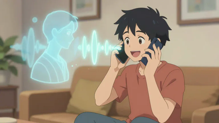 Visual representation of "give somebody a buzz" - To call someone on the telephone