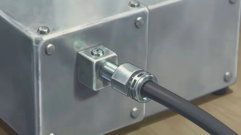 Visual representation of "lug" - a metal projection on an object which is used to attach it to something else