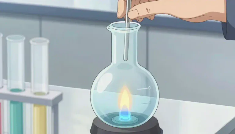 Visual representation of "borosilicate" - A type of heat-resistant glass that includes boron trioxide in its composition, used especially for laboratory glassware and cookware.