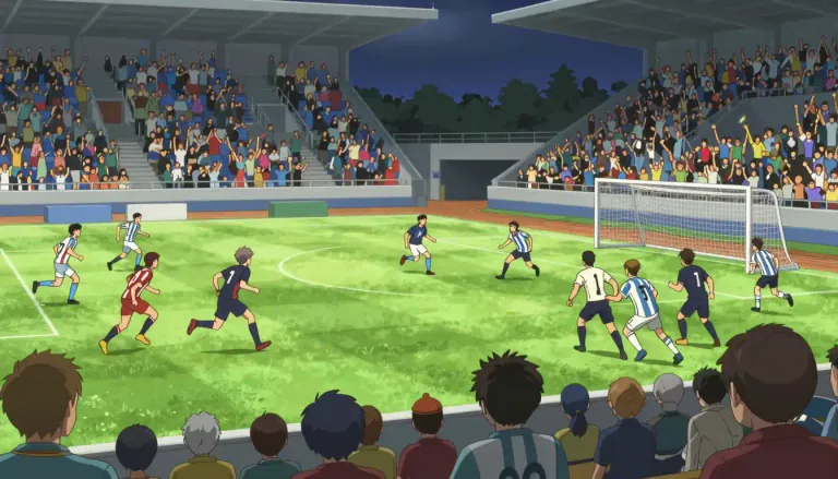 Visual representation of "barnburner" - An exciting event or contest, especially in sports, that is intensely competitive and likely to be closely contested.