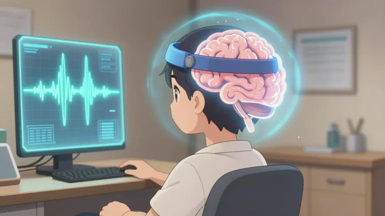 Visual representation of "neurofeedback" - Neurofeedback is a type of biofeedback that uses real-time displays of brain activity to teach self-regulation of brain function.
