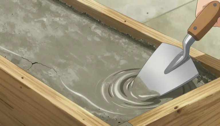Visual representation of "hardening" - The process of becoming firm or solid