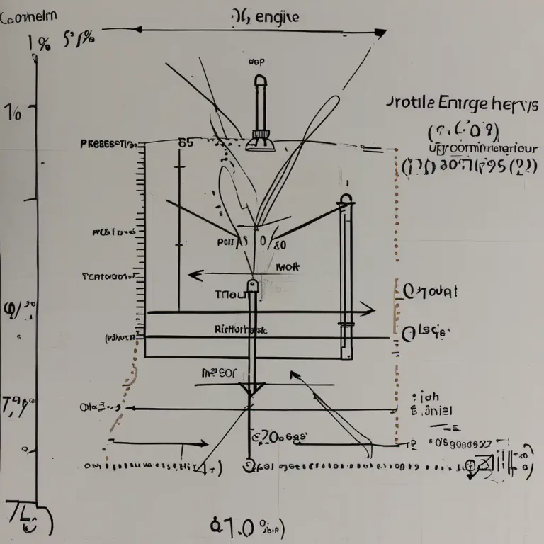 Visual representation of "efficiency" - In physics, the ratio of the useful work performed by a machine to the total energy expended.