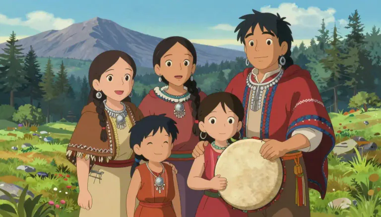 Visual representation of "mapuche" - The Mapuche are a group of indigenous people from the southern regions of Chile and Argentina, known for their rich cultural heritage.