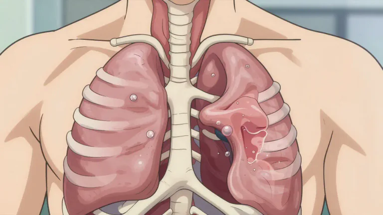 Visual representation of "pneumothorax" - Pneumothorax is a medical condition in which air enters the pleural space, causing the lung to collapse.
