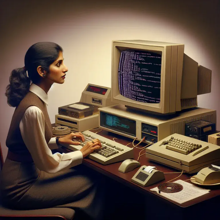 Visual representation of "legacy" - A system, or piece of software, that has been inherited from the past