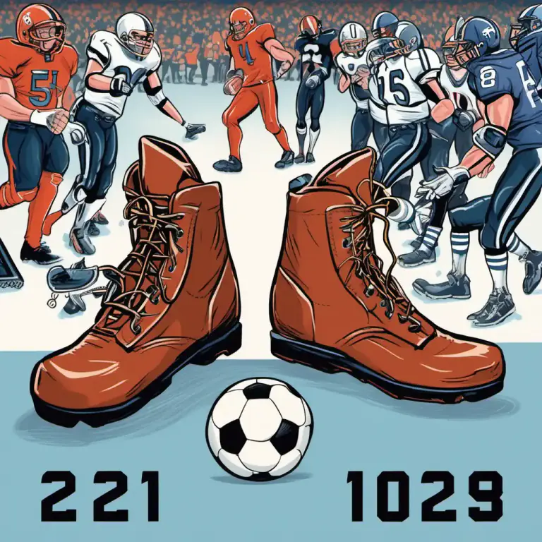 Visual representation of "the boot is on the other foot" - The situation has reversed