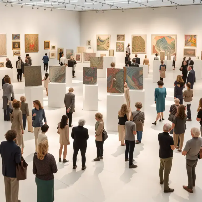 Visual representation of "salon" - An exhibition of works of art or artistic performances
