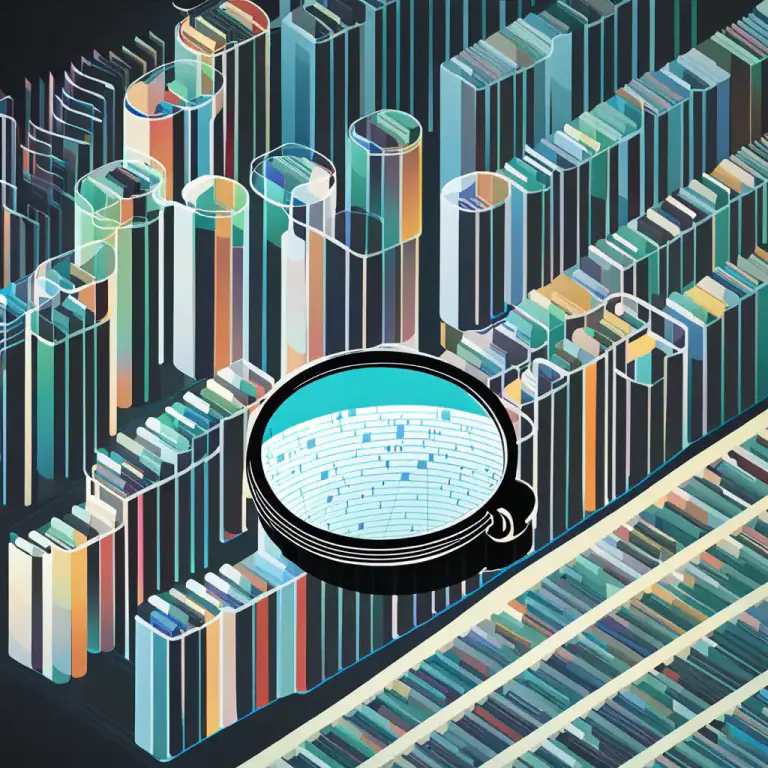 Visual representation of "locate" - In computing, to find the address or storage location for (data)