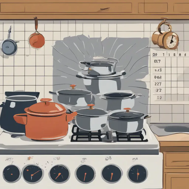 Visual representation of "on the back burner" - To delay or postpone something for future consideration.