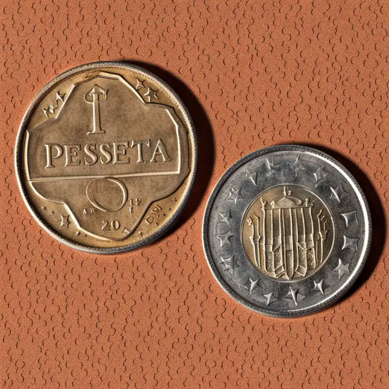 Visual representation of "peso" - A former unit of monetary value in Spain.