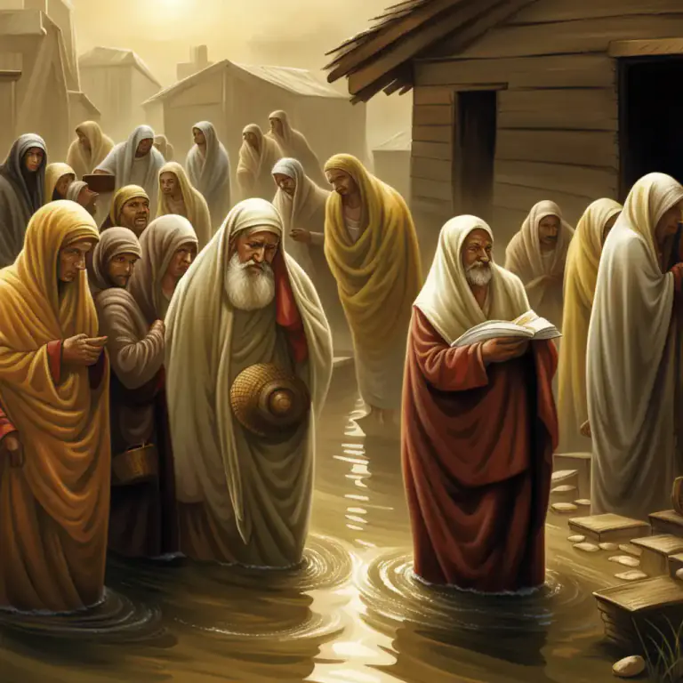 Visual representation of "affliction" - In the context of religion, it is an experience of serious hardship or difficulty which one undergoes to test or purify oneself