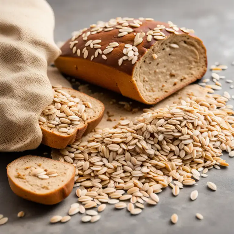 Visual representation of "oatmeal" - A coarse flour made of hulled oat grains that have been ground or steel-cut.
