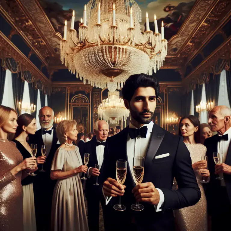 Visual representation of "rarefied" - Distinguished or stylish in a manner considered dignified and elevated.