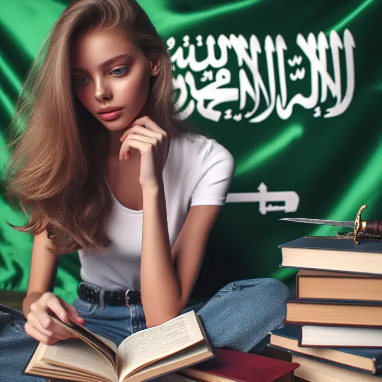 Visual representation of "saudi" - A person from Saudi Arabia.
