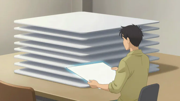 Visual representation of "planar" - Relating to a flat or two-dimensional surface.