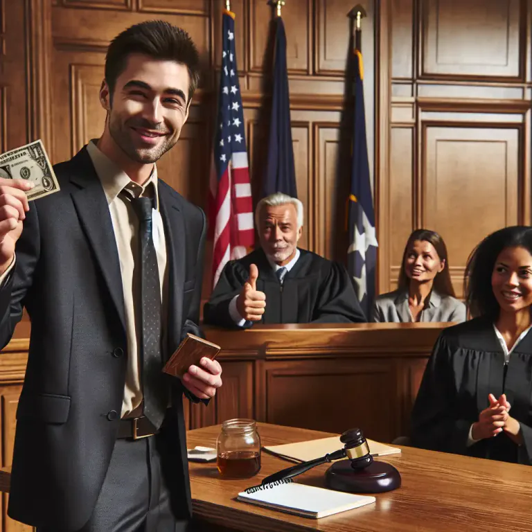Visual representation of "exculpate" - To prove that someone is not guilty of doing something wrong